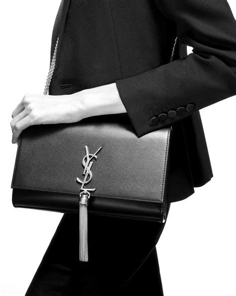 ysl tassel bag outfit|ysl kate medium tassel.